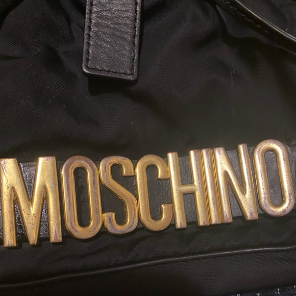 MOSCHiNO Black backpack ((MiLANO)) - Picture 2 of 11